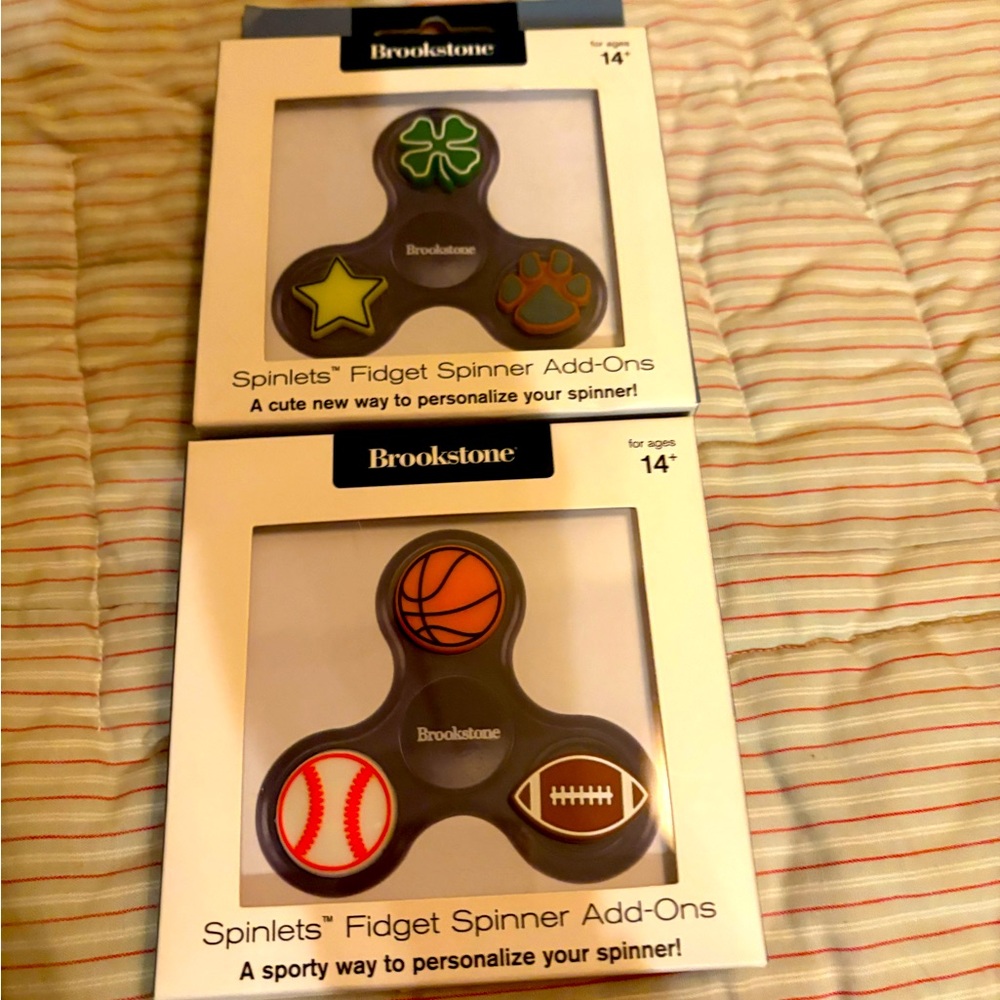 Set of New Spinlets for a Fidget Spinner